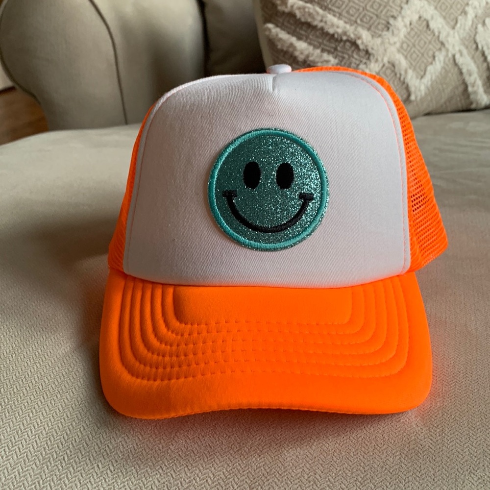 Smiley Face Trucker Hat